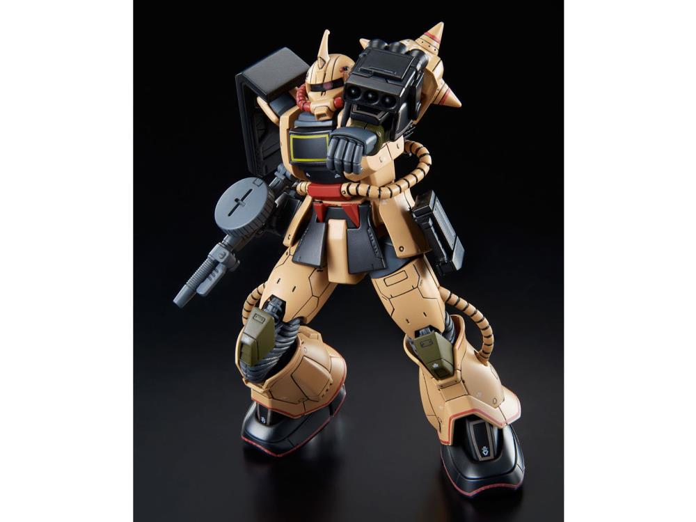 Gundam 1/144 HG The Origin MS-06D Zaku Desert Type Model Kit Exclusive